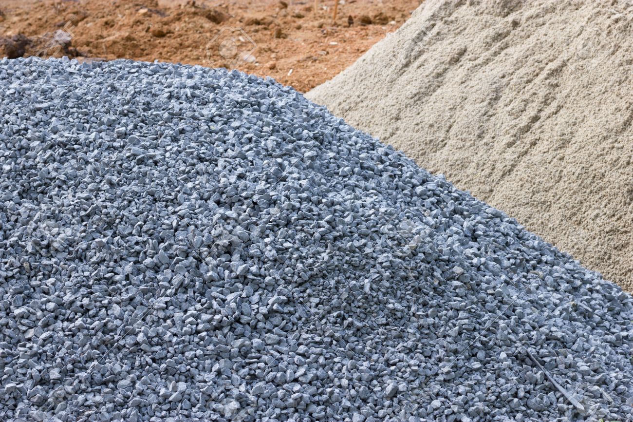 Arena y piedra a granel